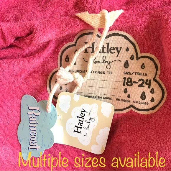 NWT Hatley kids apple orchard rain jacket - Picture 8 of 8